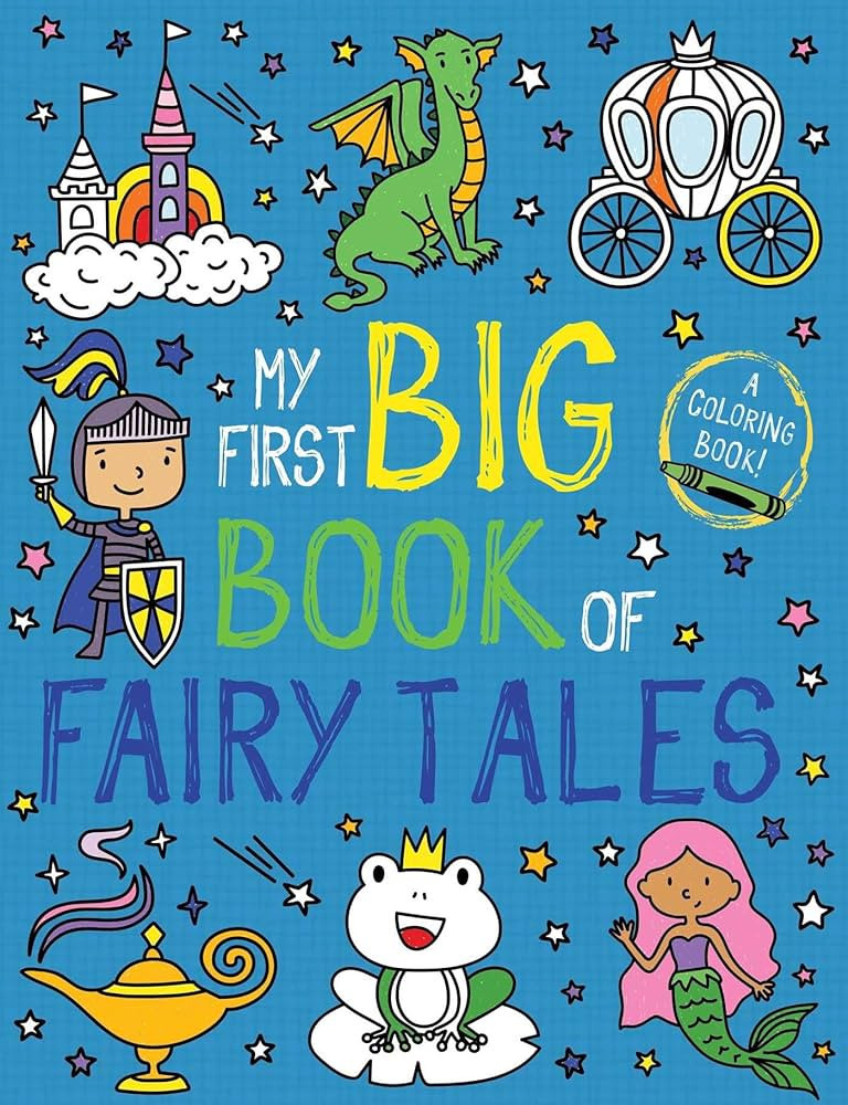 My First Big Book of Fairy Tales (My First Big Book of Coloring) | Amazon (US)