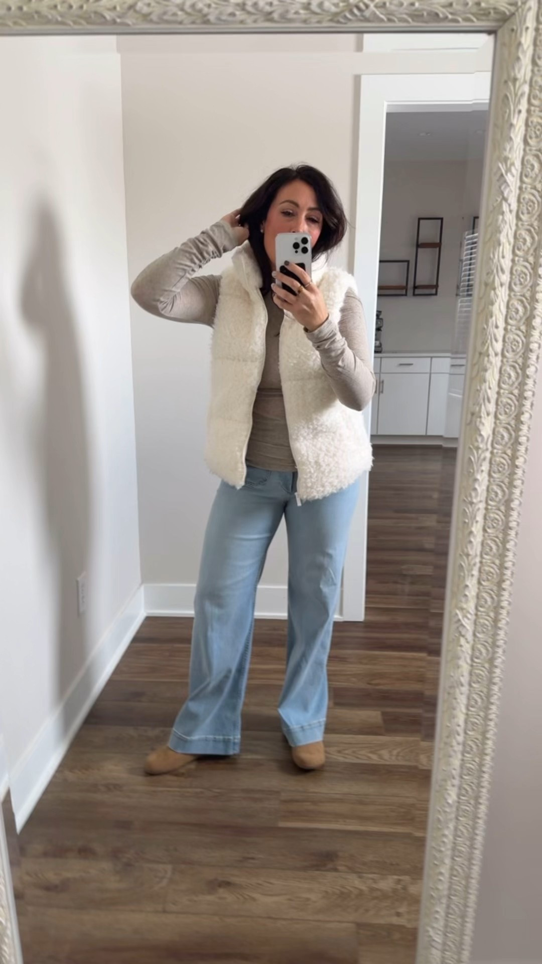 TARGET 🎯 TUESDAY 
• medium vest
• medium tee
• size 28 denim
• shoes true to size 

#LTKootd #LTKFindsUnder50 #LTKHoliday