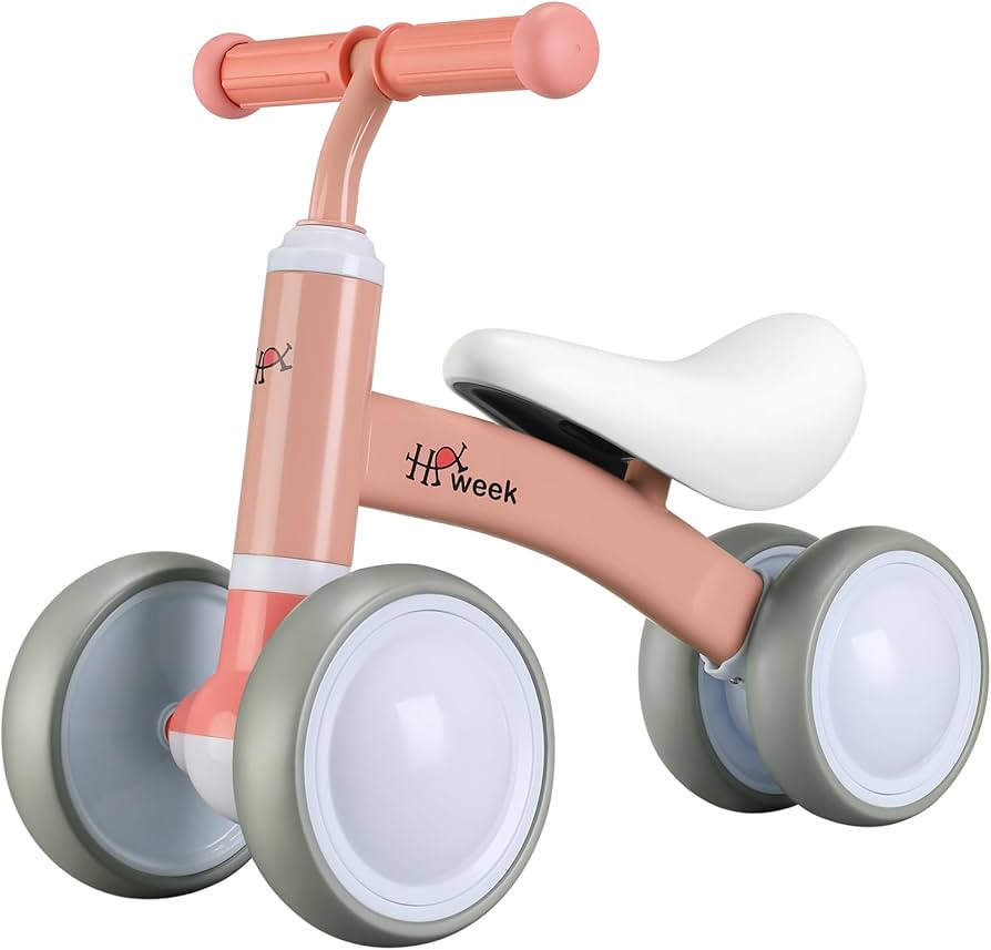 HAWEEK Baby Balance Bike Cute Toys for 1 Year Old Boys and Girls 12-24 Months Toddler Bike Baby W... | Amazon (US)