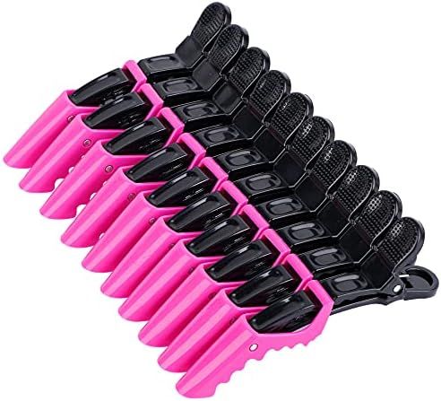 Hair Clips for Women by HH&LL Wide Teeth & Double-Hinged Design Alligator Styling Sectioning Clips o | Amazon (US)