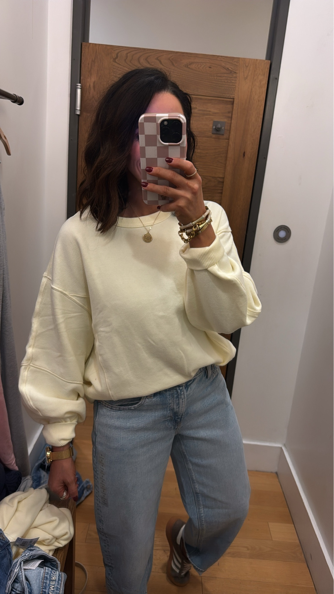 Loving the pastel colors at American Eagle!! I am trying to add more color to my wardrobe in 2026 and American Eagle has made that so cute and comfy! Aprilwilks VintagePickin American Eagle new arrivals ae sweatshirts viral American Eagle yellow sweatshirt women’s casual outfit ideas women’s oversized sweatshirt outfits 

#LTKootd #LTKFindsUnder50 #LTKFindsUnder100