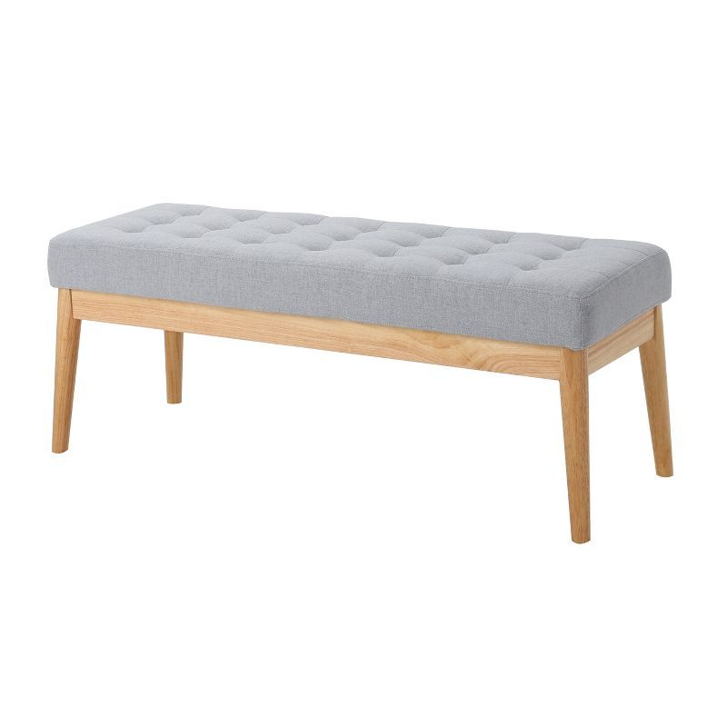 Saxon Upholstered Bench - Christopher Knight Home | Target
