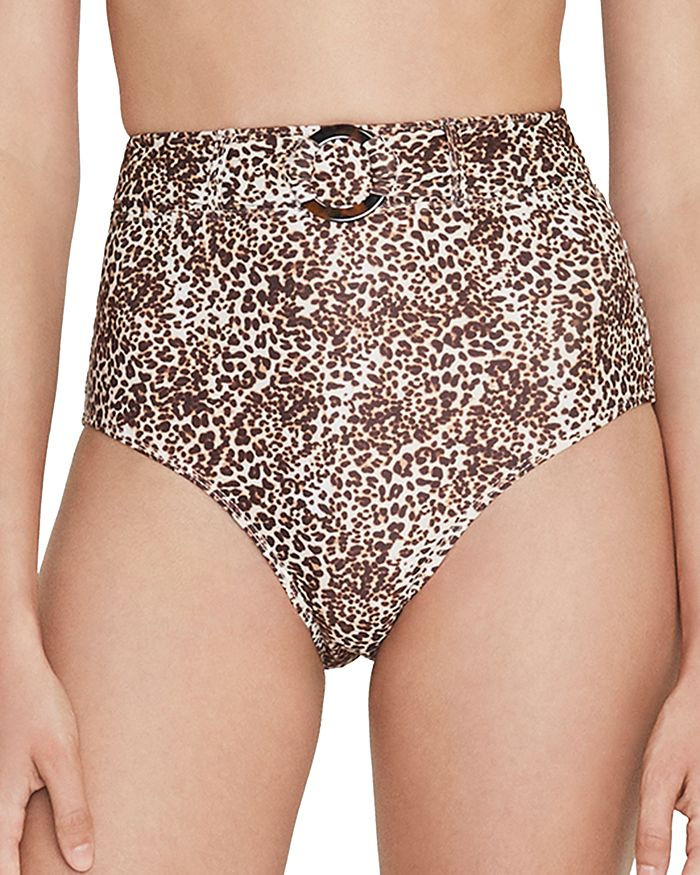 Lavande Belted Printed High-Waist Bikini Bottom | Bloomingdale's (US)