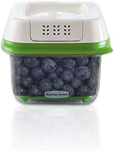 Rubbermaid FreshWorks Produce Saver Food Storage Container, Small, 2.5 Cup, Green | Amazon (US)