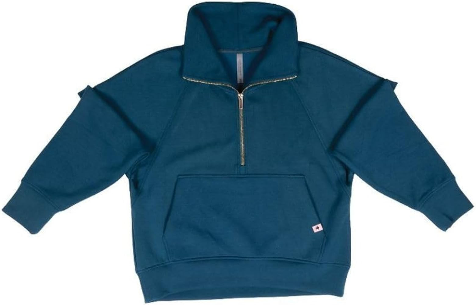 Simply Southern Half Zip Raglan Sweatshirt, Royal Blue, Ladies, Size XL | Amazon (US)
