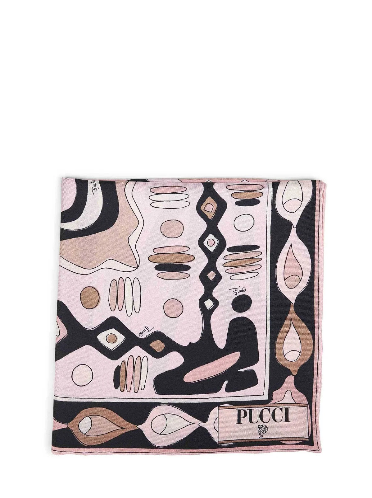PUCCI Angoli Print Square Scarf | Cettire Global