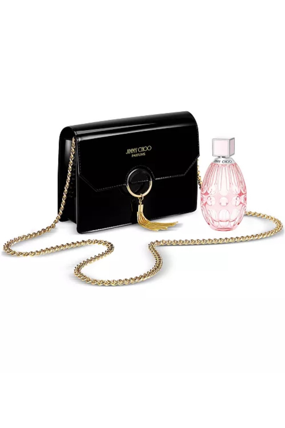 Jimmy Choo evening purse and FULL SIZE PERFUME!

Jimmy Choo L'Eau is a delicate fragrance that evokes free-spirited, audacious and fun moments of life. Experience the fresh and feminine scent with this two-piece gift set.

GIFT SET INCLUDES:
Eau de Toilette Spray, 3 oz.; Black Evening Bag

#LTKGiftGuide #LTKHoliday #LTKSeasonal