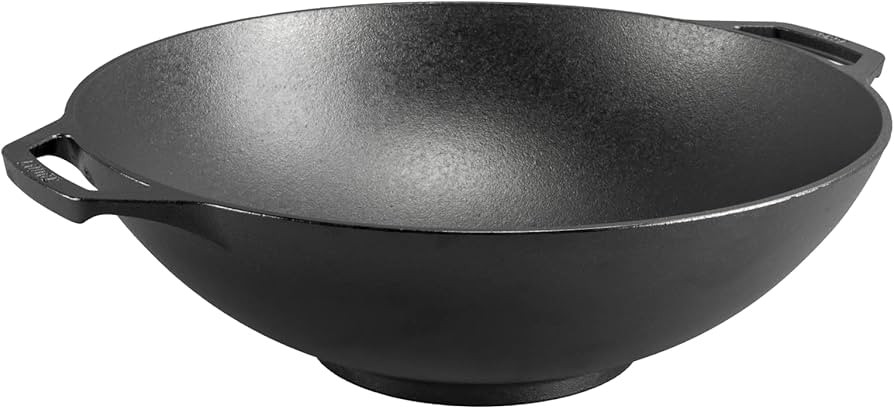 Lodge Cast Iron 14" Wok | Amazon (US)