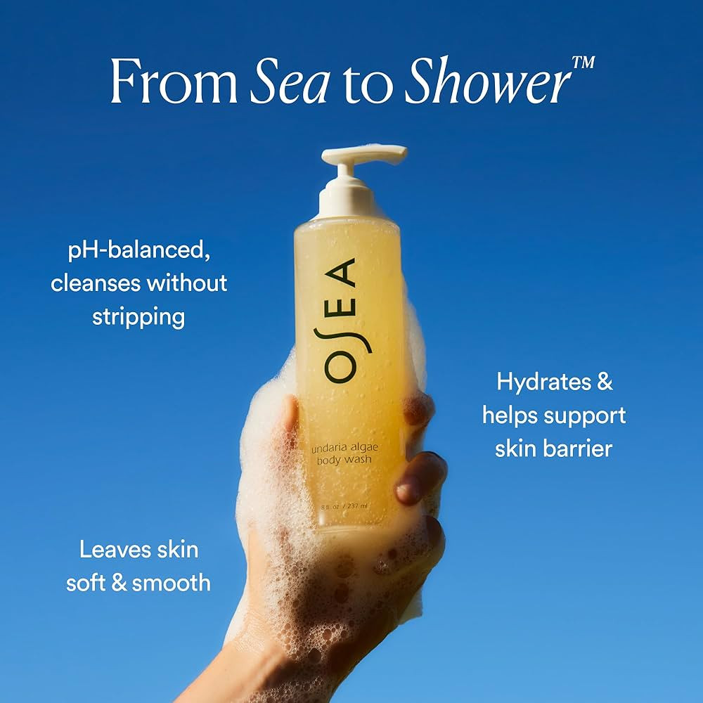 OSEA Undaria Algae\u2122 Body Wash - pH Balanced - Hydrating & Moisturizing Citrus Scented Cleans... | Amazon (US)