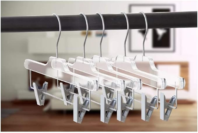 Quality Acrylic Clear Hangers, Made of Clear Acrylic for a Luxurious Look and Feel with Swivel Ho... | Amazon (US)