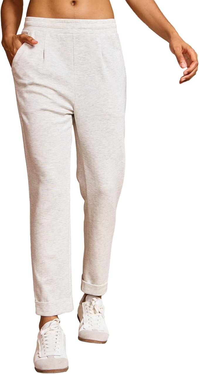 ACEGOLFS Women's Golf Pants with Pull-on Waist Lightweight Ankle Pant for Women Stretch Hidden Dr... | Amazon (US)