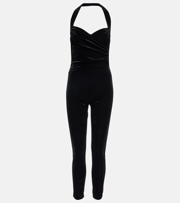 Cayla velvet catsuit | Mytheresa (INTL)