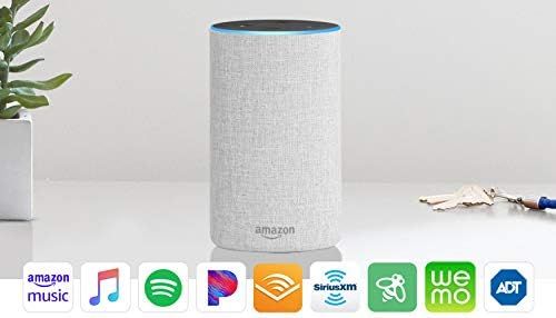 Echo (2nd Generation) - Smart speaker with Alexa and Dolby processing  - Sandstone Fabric | Amazon (US)