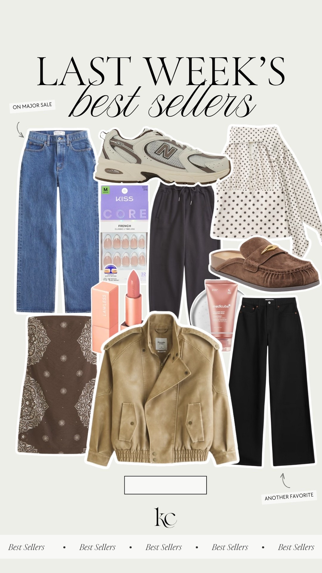 Last weeks best sellers 🤍✨ some of your faves in fashion &  beauty!

#LTKBeauty #LTKSeasonal #LTKPetite