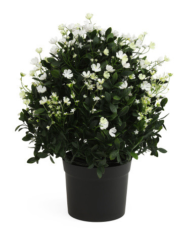 Outdoor Safe Uv Resistant Faux Gypsophila Floral Arrangement | TJ Maxx