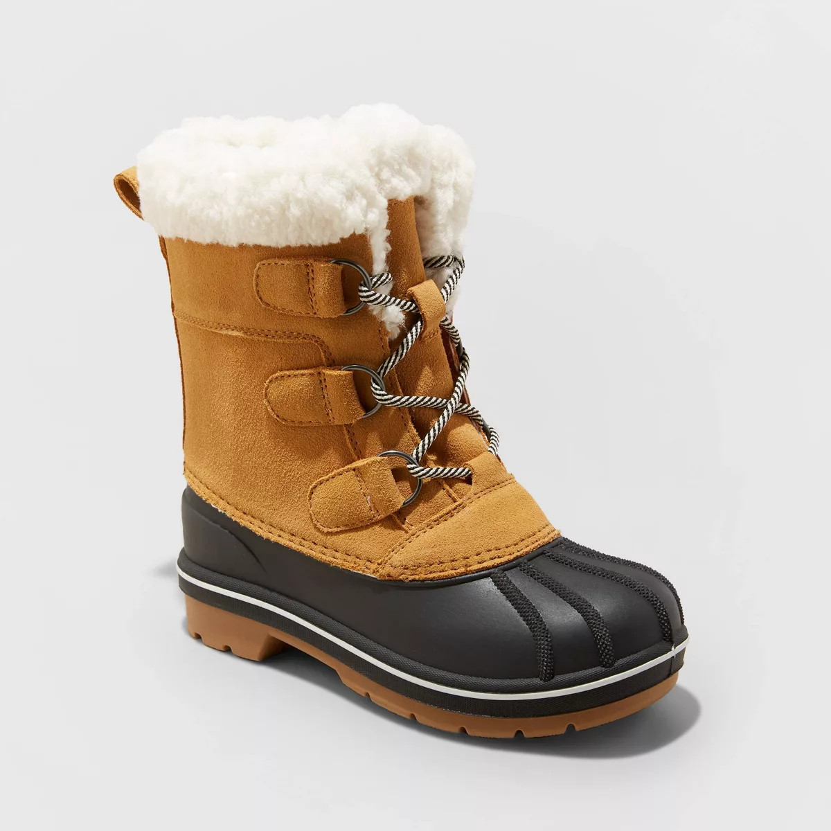 Kids' Kit Lace-Up Winter Boots - Cat & Jack™ | Target