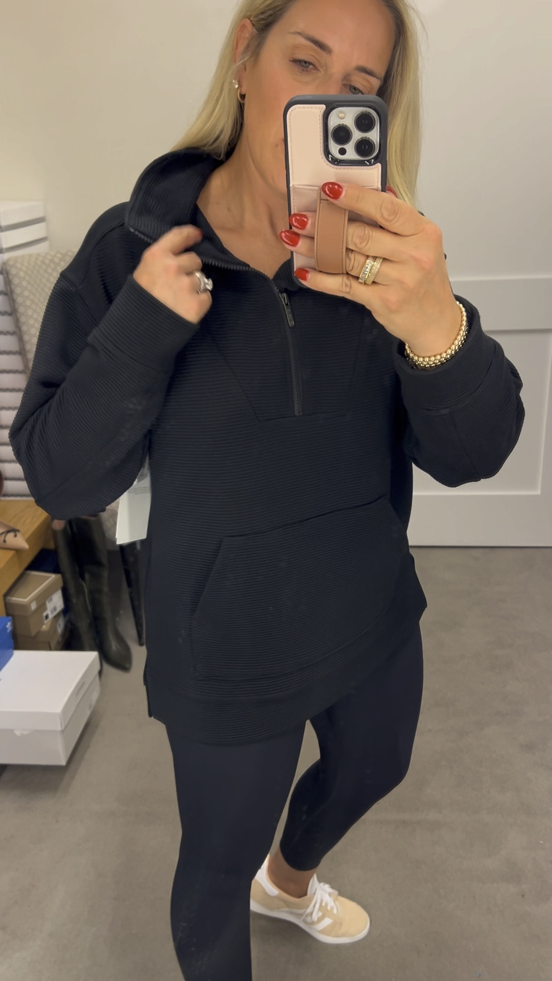 Athleisure favorites from Nordstrom Anniversary Sale.  Arley inspired top made by Zella, a Nordstrom brand. Wearing a medium. 

Nike leggings - LOVE the fit and feel of these. Will be changing up from my lulu align leggings - so good. Wearing true size medium. 

#momstyles
#sportsmom
Weekend style


#LTKFitness #LTKSummerSales #LTKxNSale