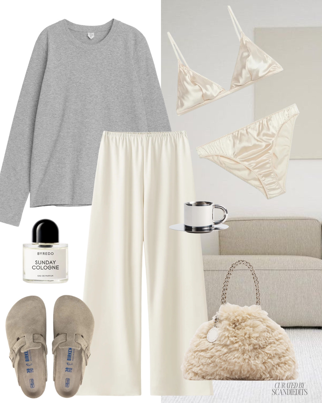 Neutral Lounge Layers & Suede Clogs: Cozy Morning Essentials  

 #loungewear #weekendplans #cozy #hygge #scandistyle #minimalist #cozyoutfit #workfromhome