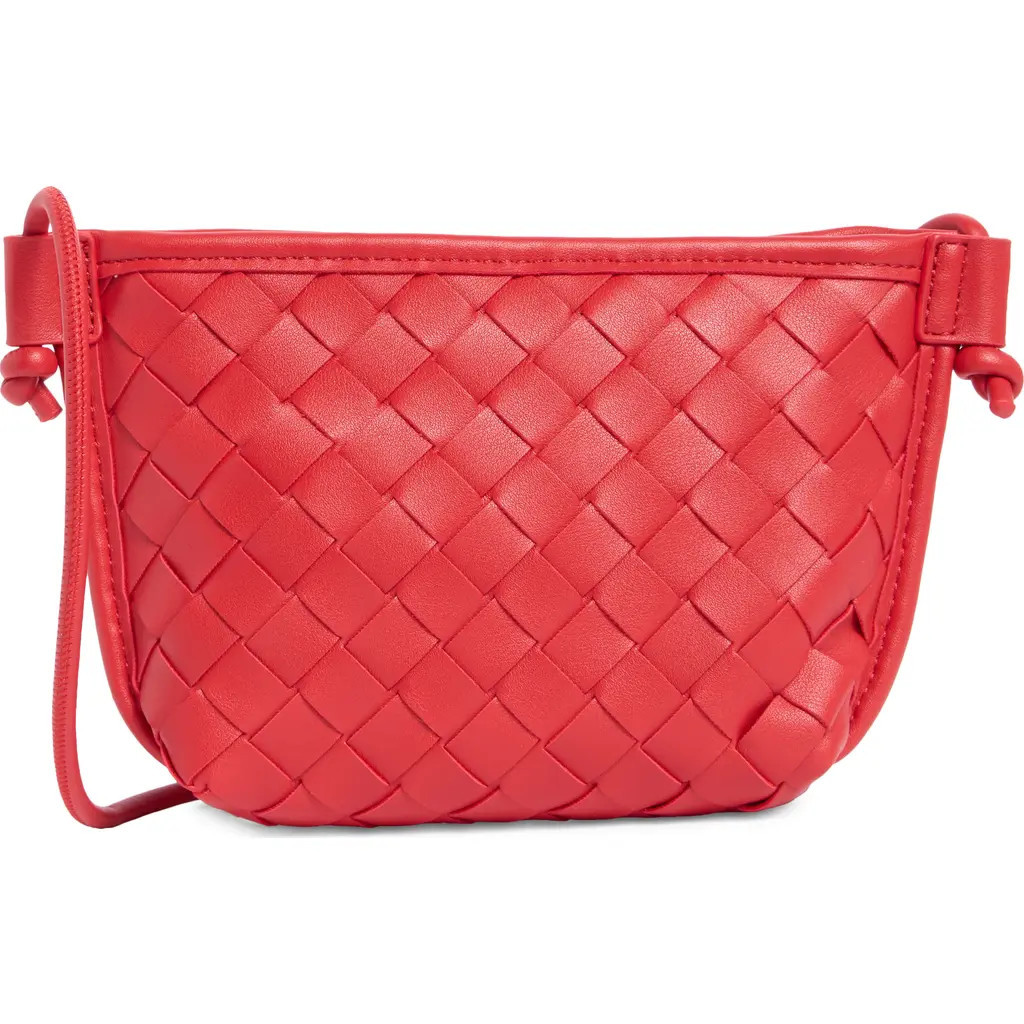 URBAN EXPRESSIONS Woven Crossbody Bag in Red at Nordstrom Rack | Nordstrom Rack