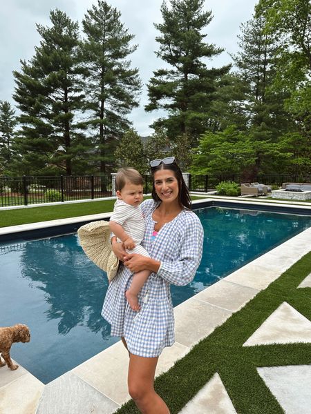 Our little water baby! Jackson and I are ready for summer in our outfits from Marshalls.com! #ad @marshalls has the best summer finds at incredible prices. #marshalls

#LTKSeasonal #LTKbaby #LTKswim