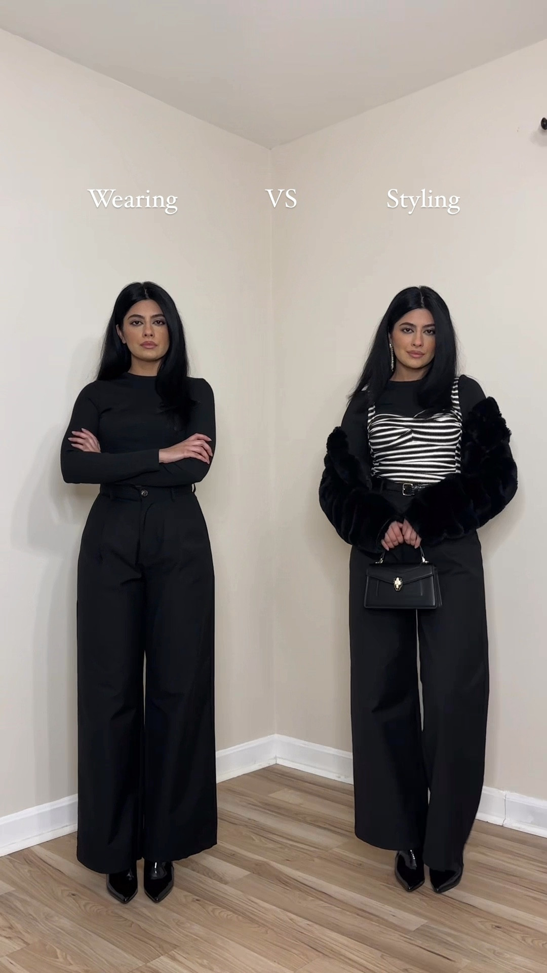 #winteroutfits #winterstyle #stylingtips #fashionhacks #falloutfit #autumnstyle #falltrends #autumnoutfit #howtostyle #simpleoutfit #trousers #bodysuit #boots #layering #neutralstyle #explore #whattowear how to style bodysuit for winter, styling trousers for winter, how to layer for winter, winter fashion, cozy winter outfit, layering hacks, layering outfits for winter, styling outfits, outfit ideas, winter transitional outfit, outfit inspo, elevated outfit, wearing vs styling

#LTKStyleTip #LTKPetite #LTKShoeCrush