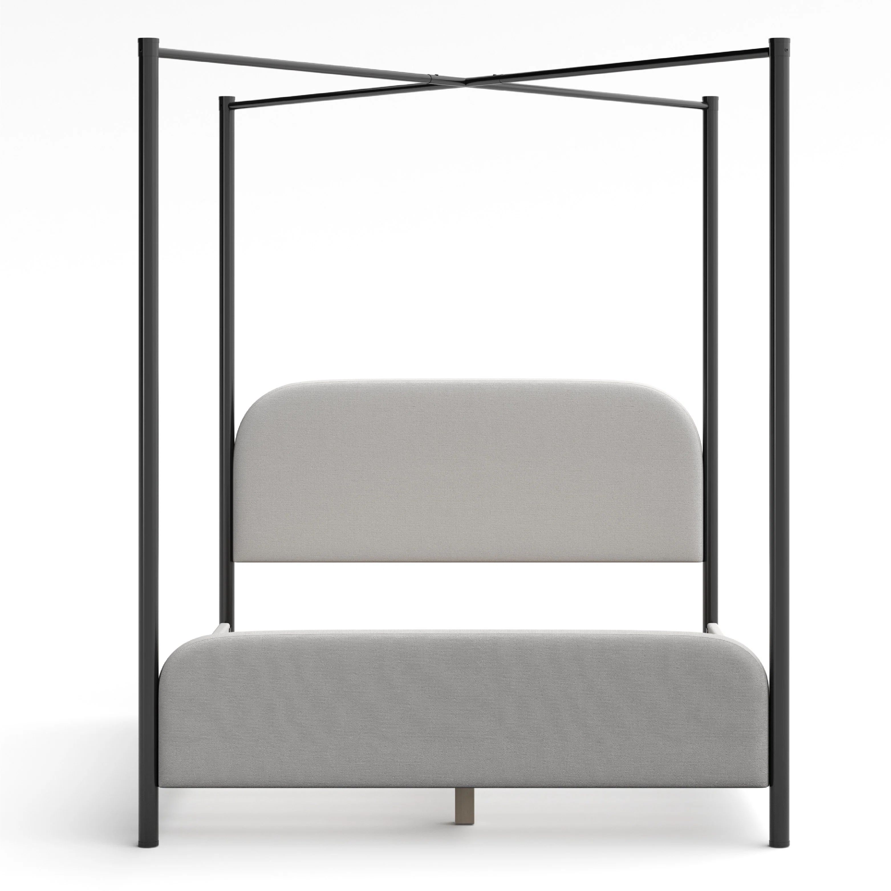 Dulane Upholstered Metal Canopy Bed | Wayfair North America