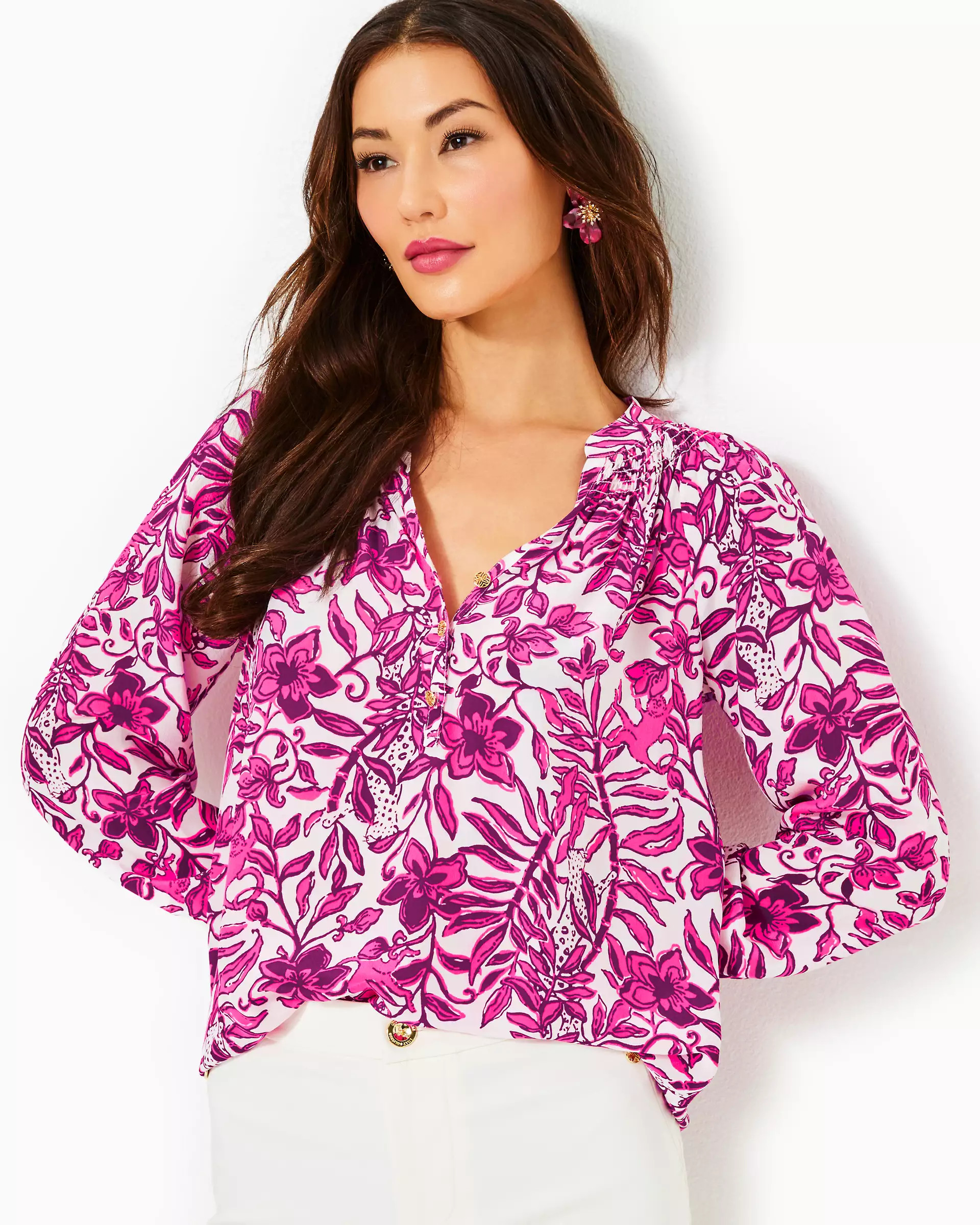 Elsa Silk Top | Lilly Pulitzer