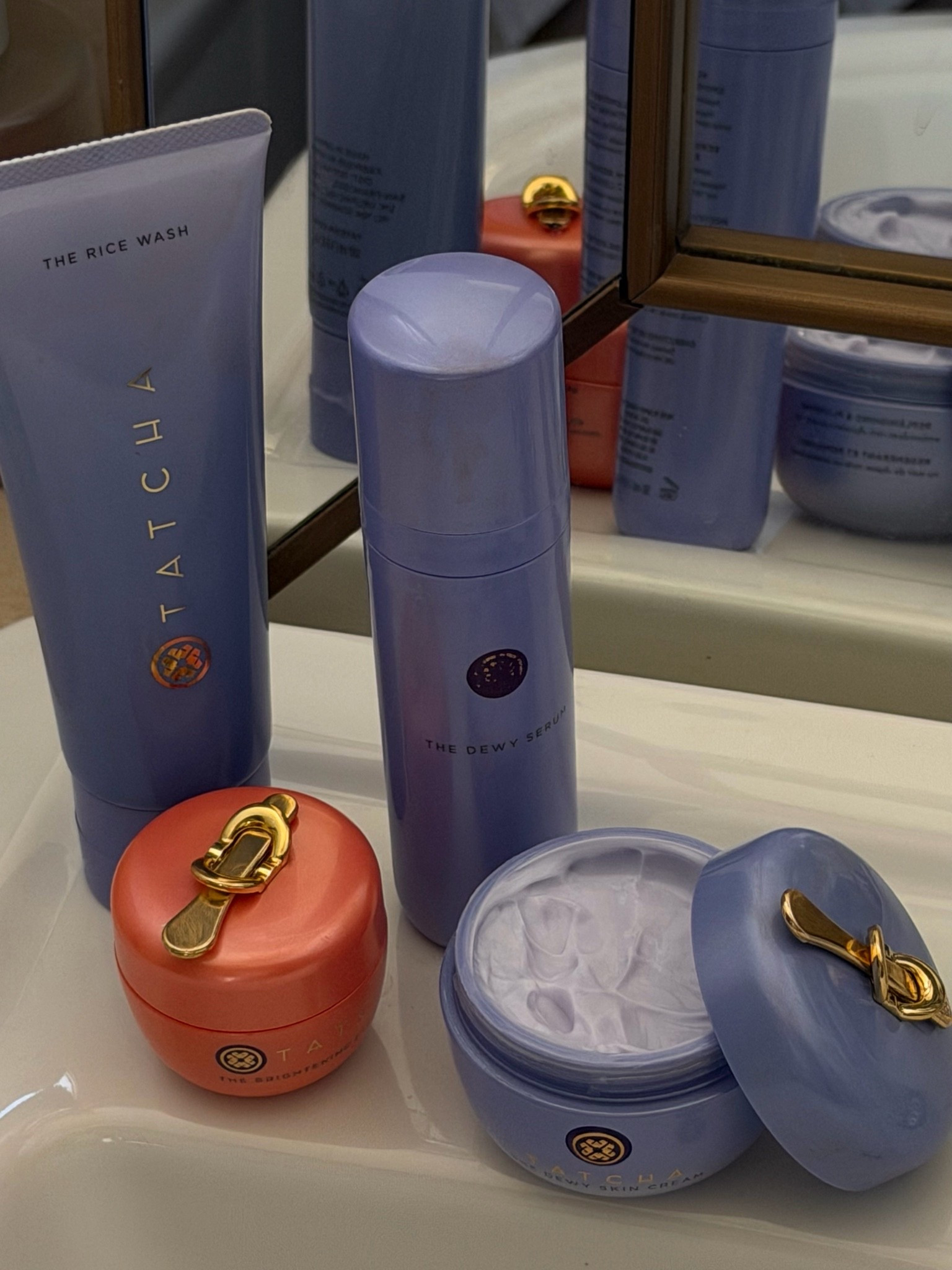 My summer dewy skincare favourites from
@Space NK UK @Tatcha ad
