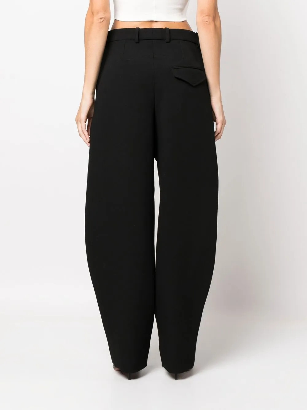 x Hailey Bieber high waist trousers | Farfetch Global