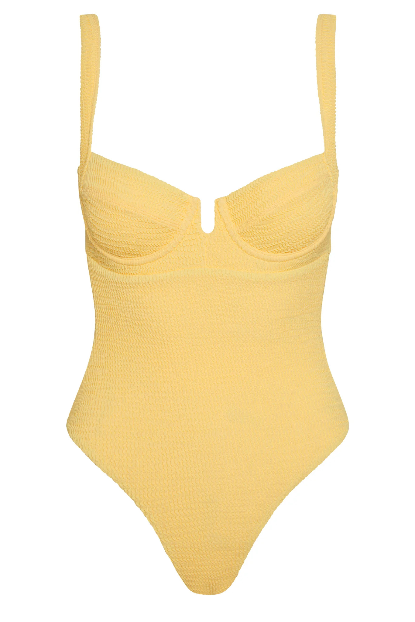 Clovelly One Piece - Honey Crinkle | Monday Swimwear