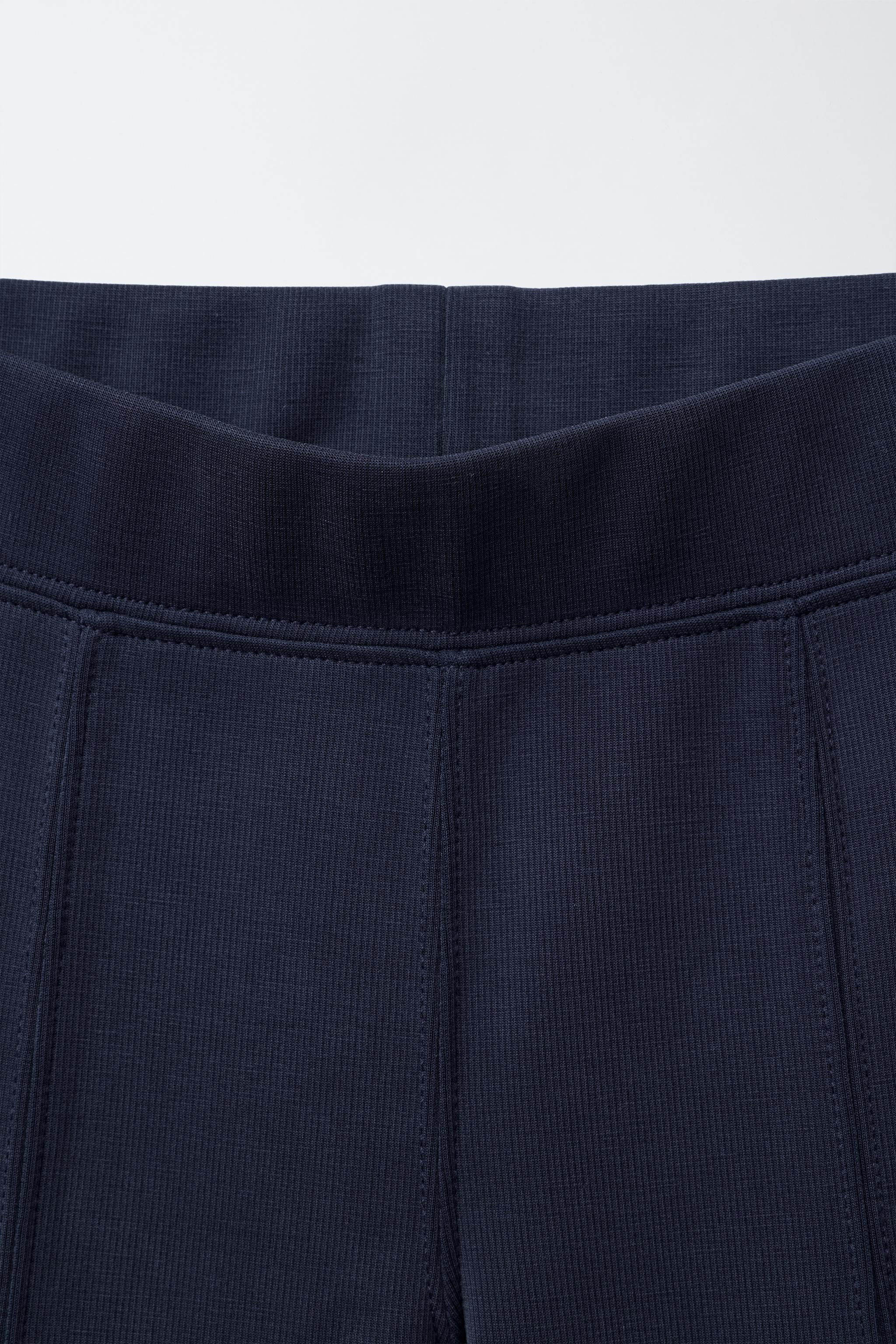 SEAM DETAIL FLARE PANTS | Zara US