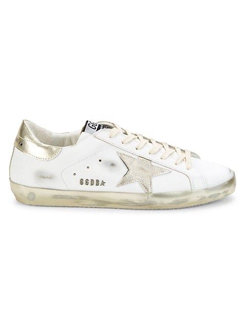 Men's Super Star Leather Sneakers | Saks Fifth Avenue OFF 5TH