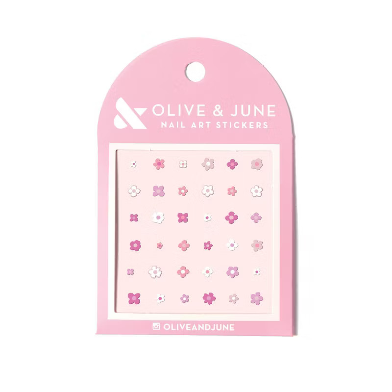 Olive & June Nail Art Stickers - Mod Floral - 36ct | Target