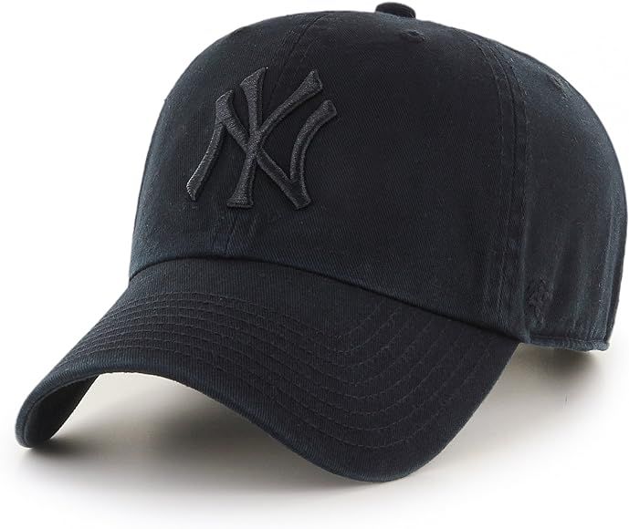 '47 New York Yankees Strapback Brand Clean Up Adjustable Cap Hat | Amazon (CA)
