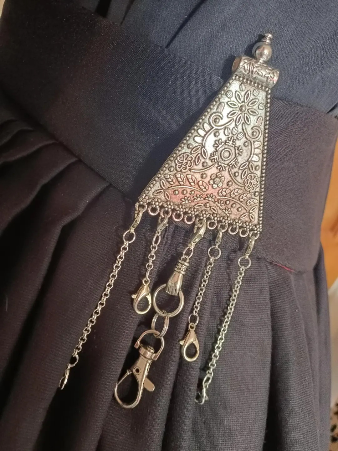 Victorian inspired chatelaine with 5 chains | Etsy (US)