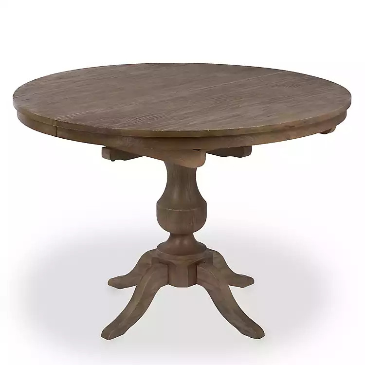 French Gray Wood Expandable Dining Table | Kirklands