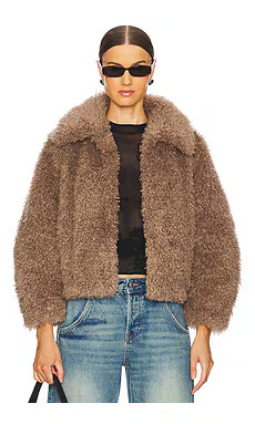 Adrienne Landau The Teddy Bomber in Tawny Brown from Revolve.com | Revolve Clothing (Global)