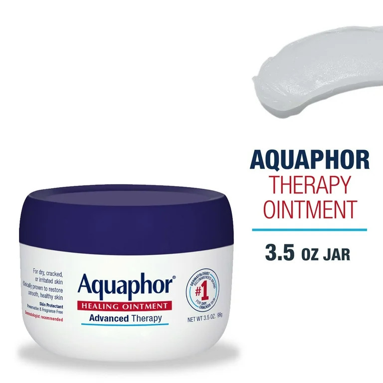 Aquaphor Healing Ointment Advanced Therapy Skin Protectant, 3.5 Oz Jar | Walmart (US)