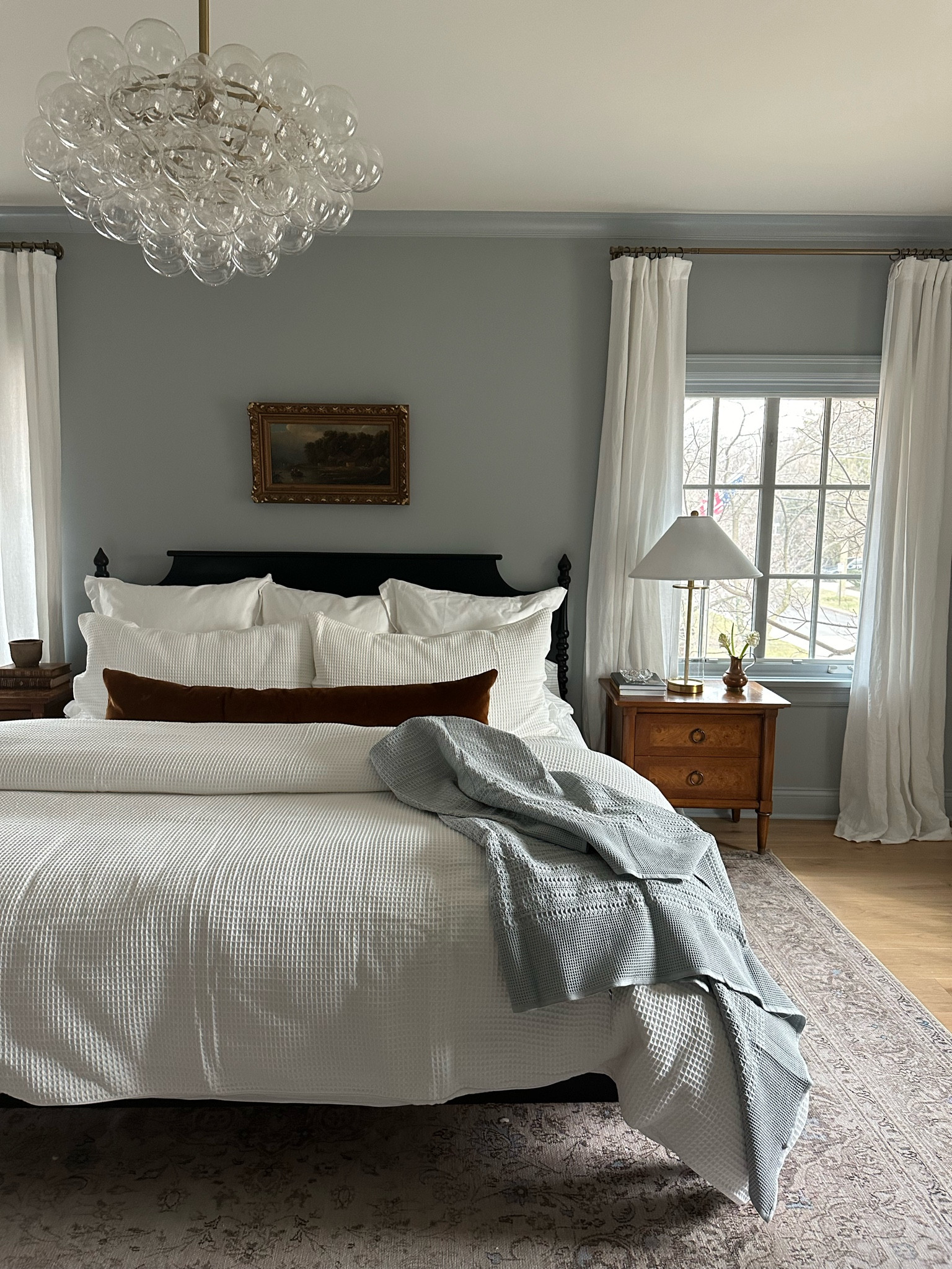 our primary bedroom sources! Paint color: SW Samovar Silver 

#LTKhome
