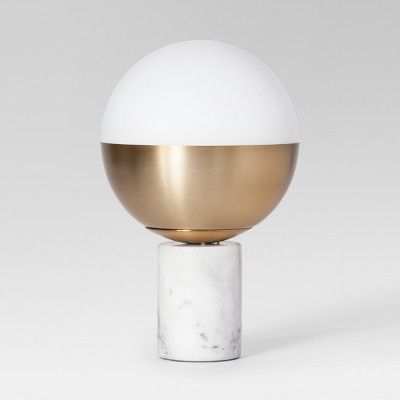 Geneva Glass Globe Accent Lamp Brass - Project 62™ | Target