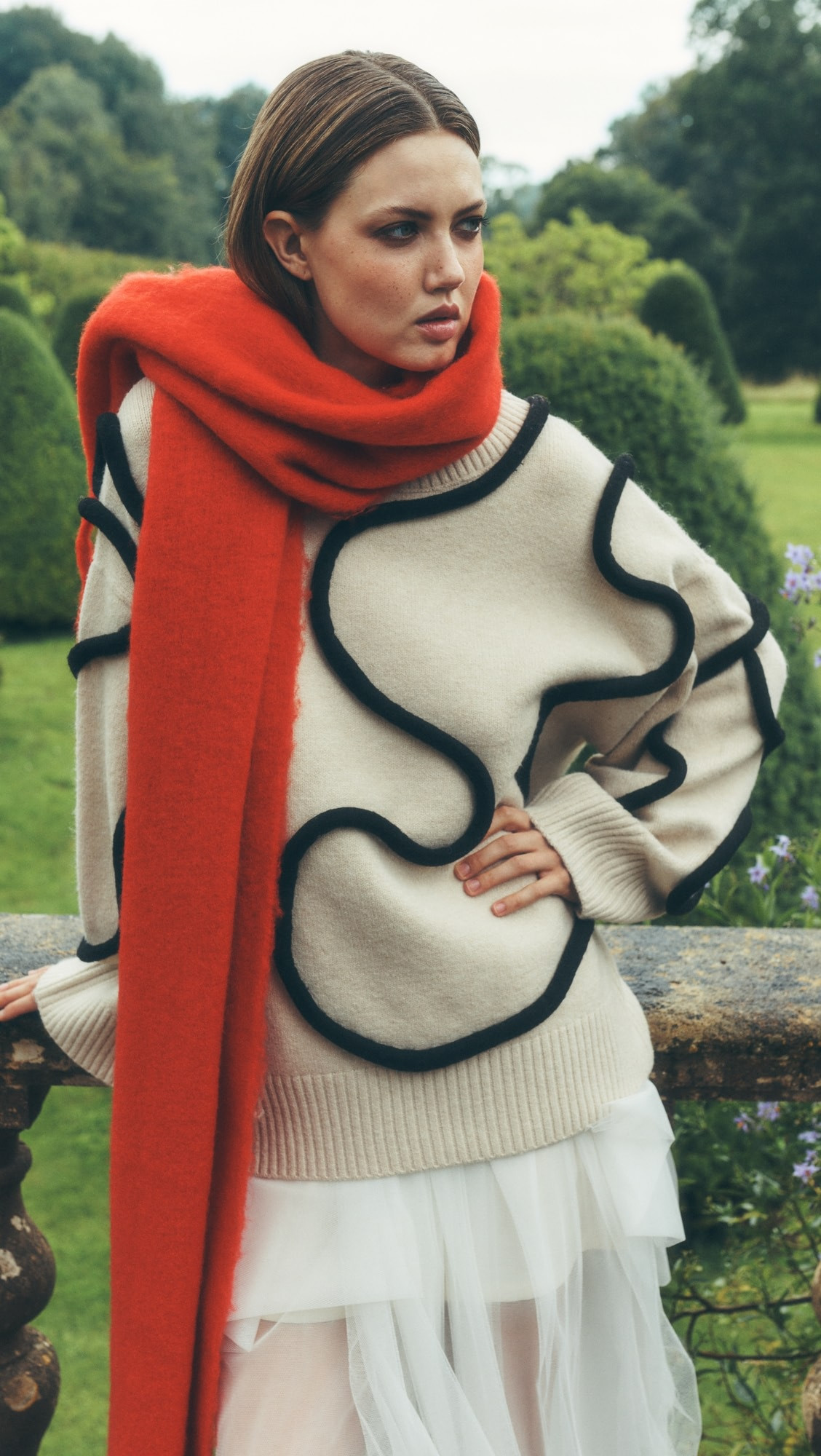 Leith Squiggle Knit Sweater | Shopbop
