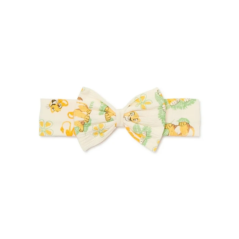 The Lion King Baby Girl Sundress, Romper and Diaper Cover Outfit Set with Headband, Sizes 0/3M-24... | Walmart (US)