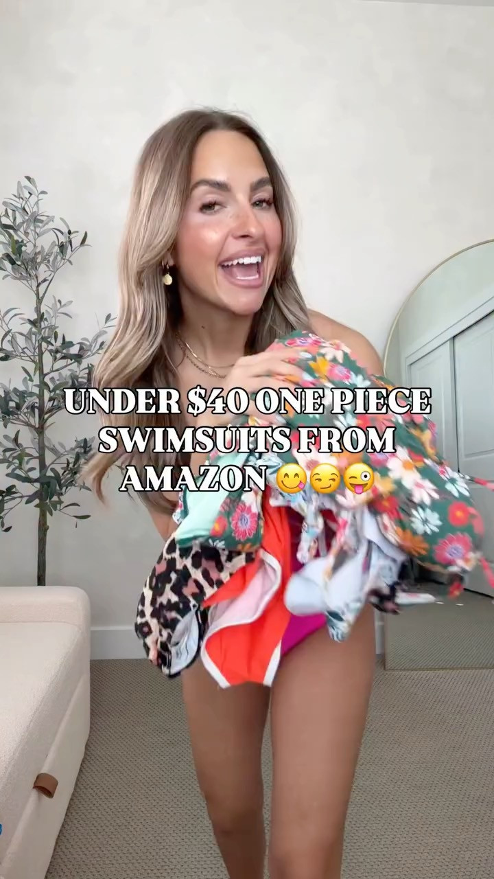 Amazon swimsuits!!! Can y’all believe school will be out in like 6 weeks?!? Amazon summer finds. Amazon swimsuits. Affordable modest swimsuits. Affordable one piece swim suits. Amazon beachwear. What I’m wearing this summer. Cute swimsuits for post partum. #amazonfashion #utahfashion #amazonhaul 

 

#LTKmomlife #LTKSeasonal #LTKSwim