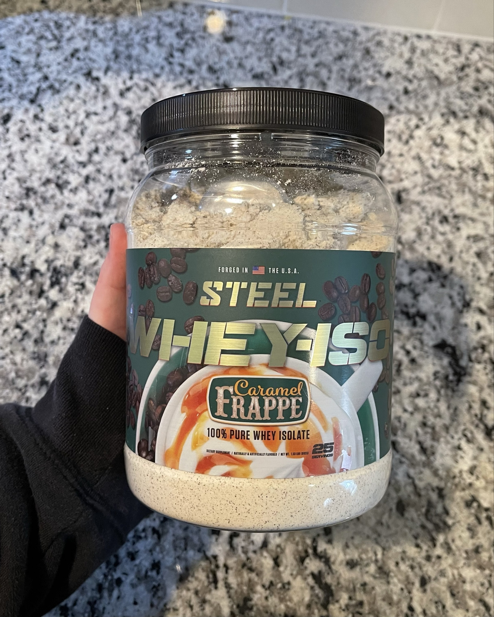 THE BEST COFFEE PROTEIN POWDER YOU’LL EVER HAVE IN YOUR LIFE 😍 Fuel up with a delicious Steel caramel frappe whey protein shake! 💪🥤 Perfect for post workout recovery or a quick on-the-go boost. #ProteinPower #FitnessFuel #CaramelFrappe #WheyProtein #HealthyLiving #FitLife

Post workout recovery • protein shake • fitness accessories • nutrition • protein supplements • on the go nutrition • lifestyle • clean eating 

#LTKfindsunder50 #LTKfitness #LTKActive