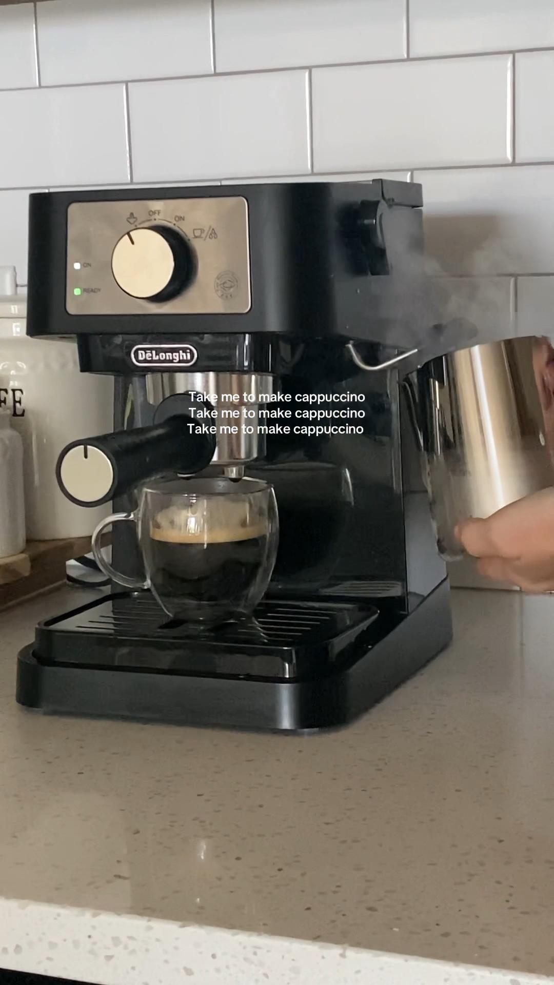 Espresso machine (manual) great deal now ! Under $100 whattt. I love cappuccino in my mornings ☕️🫶🏻 

#LTKHome #LTKSaleAlert #LTKFindsUnder100