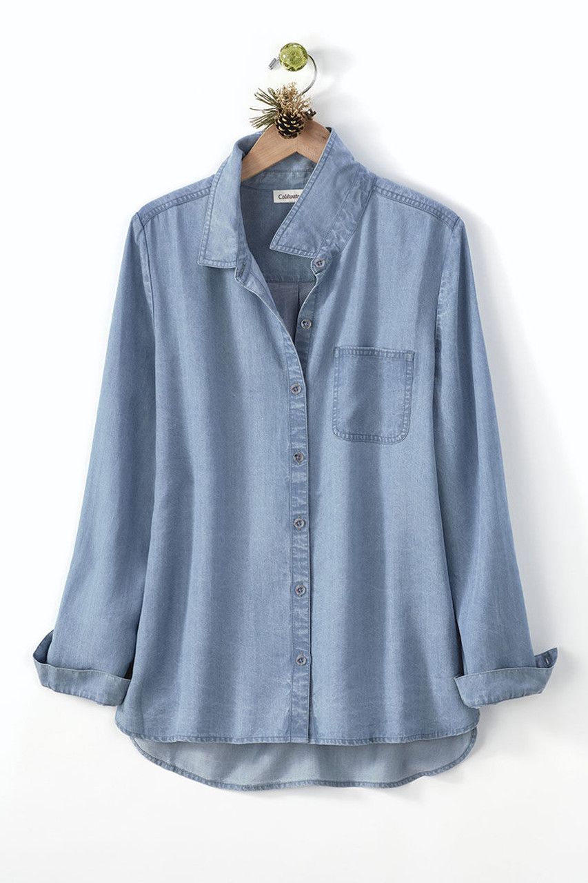 TENCEL™ Button-Front Shirt | Coldwater Creek