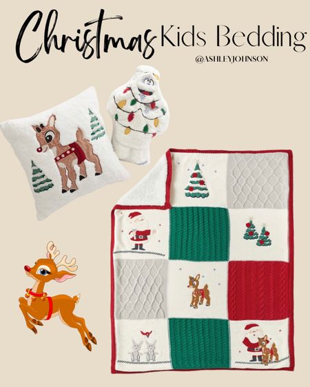Christmas bedding. Christmas pillows. Christmas quilt. Christmas blanket. Kids Christmas pillows. #kidschristmasbedding #kidsbedding #christmaspillows #rudolphpillow #christmaskidsbedroom

#LTKHoliday #LTKSeasonal #LTKGiftGuide