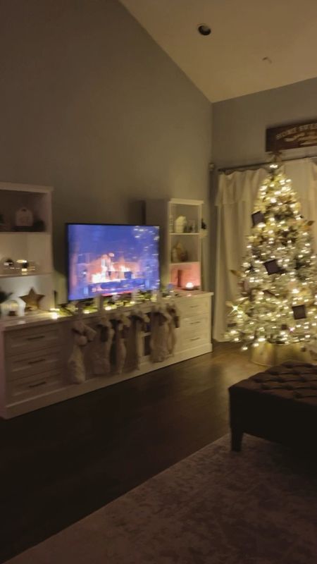 Christmas neutral and affordable home decor. #christmas #christmastree #christmasdecor #stockings #tree #treeskirt #garland

#LTKhome #LTKHoliday #LTKSeasonal