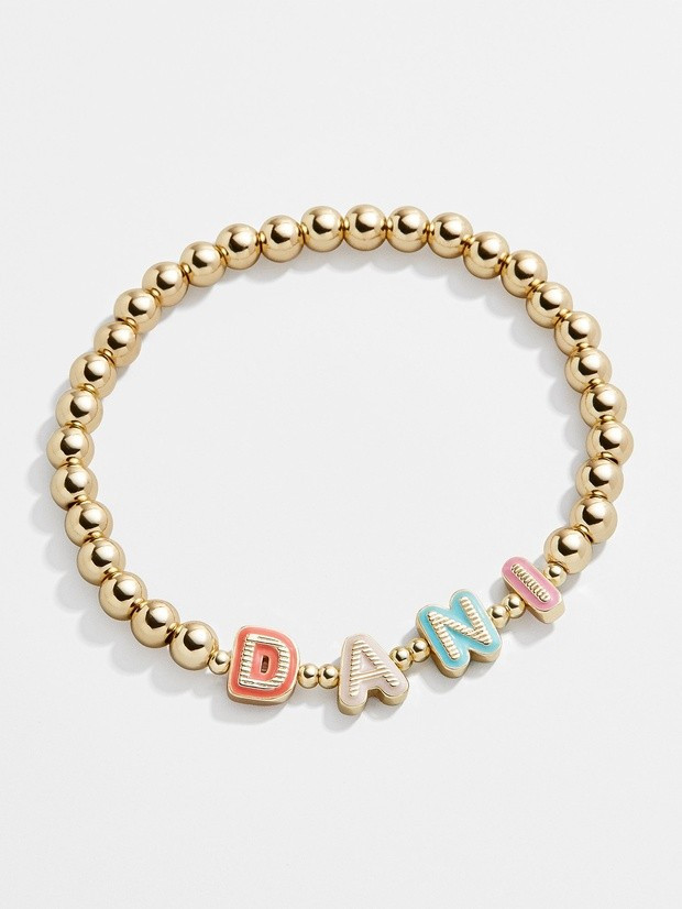 Custom Pisa Bracelet: Rainbow Enamel | BaubleBar (US)
