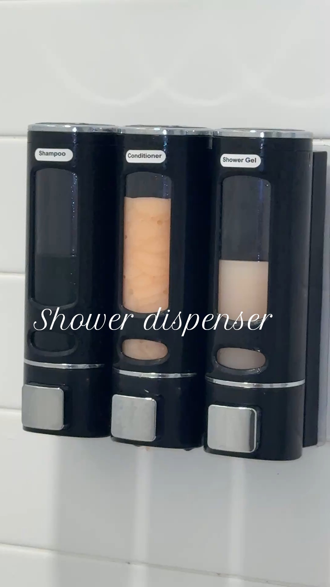Shampoo dispenser / soap dispenser / conditioner dispenser/ bath 🛁 finds 

#LTKHoliday #LTKCyberWeek #LTKHome